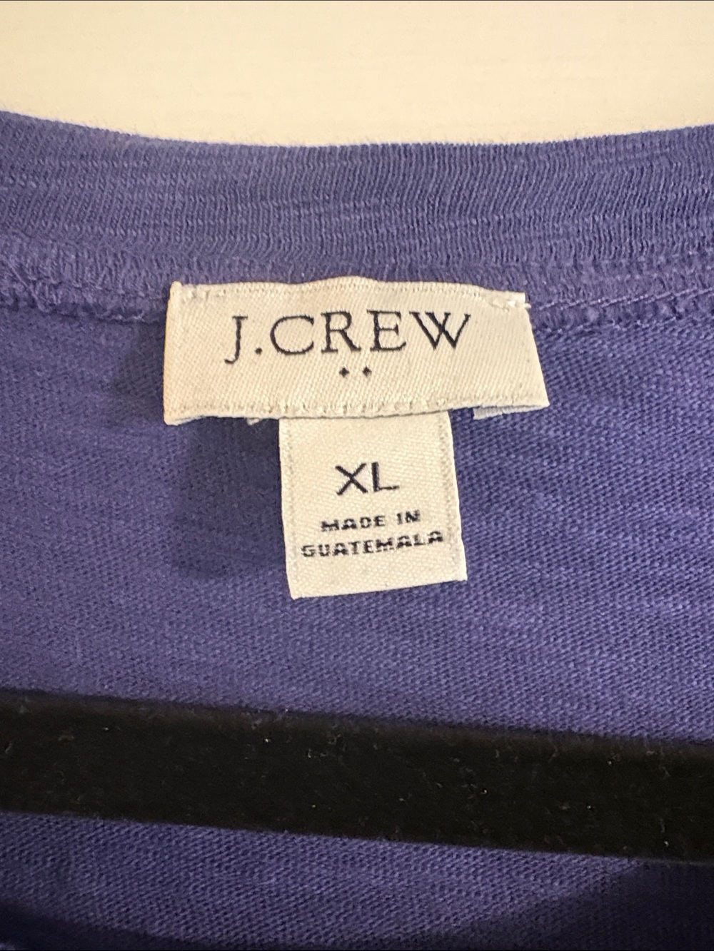 J. Crew Purple Tie-Waist T-Shirt Dress - Picture 2 of 3
